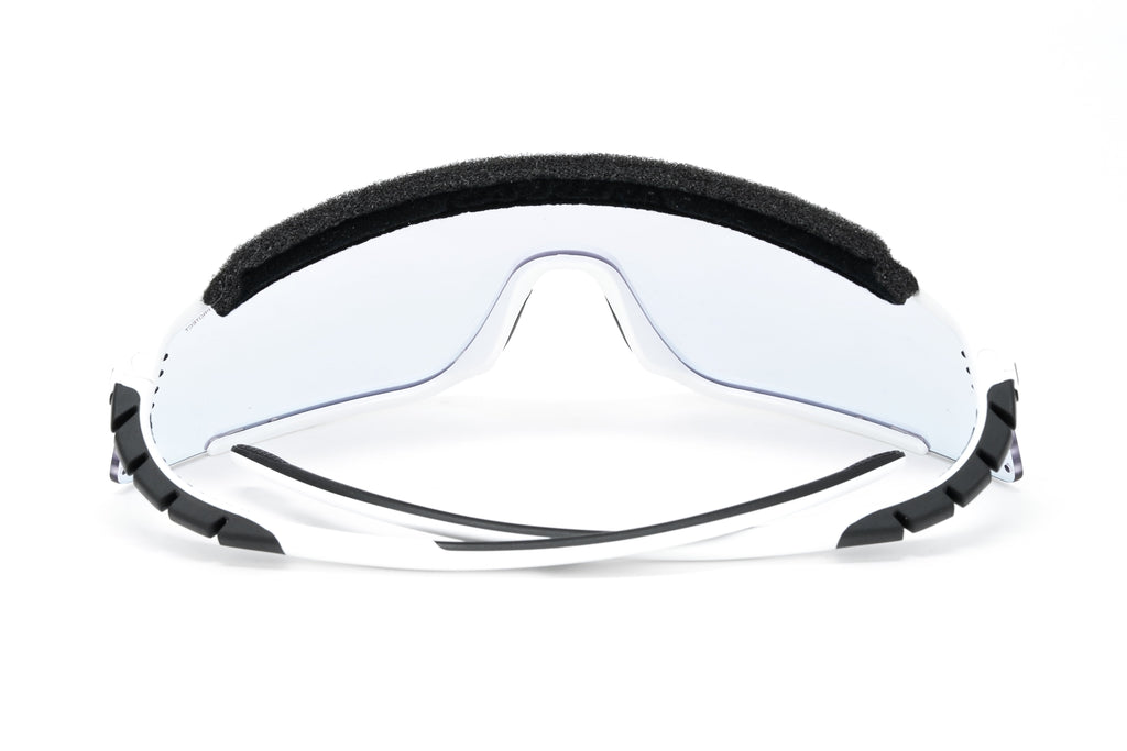Carrera Unisex Sunglasses Shield Wap-Around White Pink