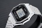 Casio Ladies Watch Digital Vintage Classic Jubilee Silver LA680WA-1DF