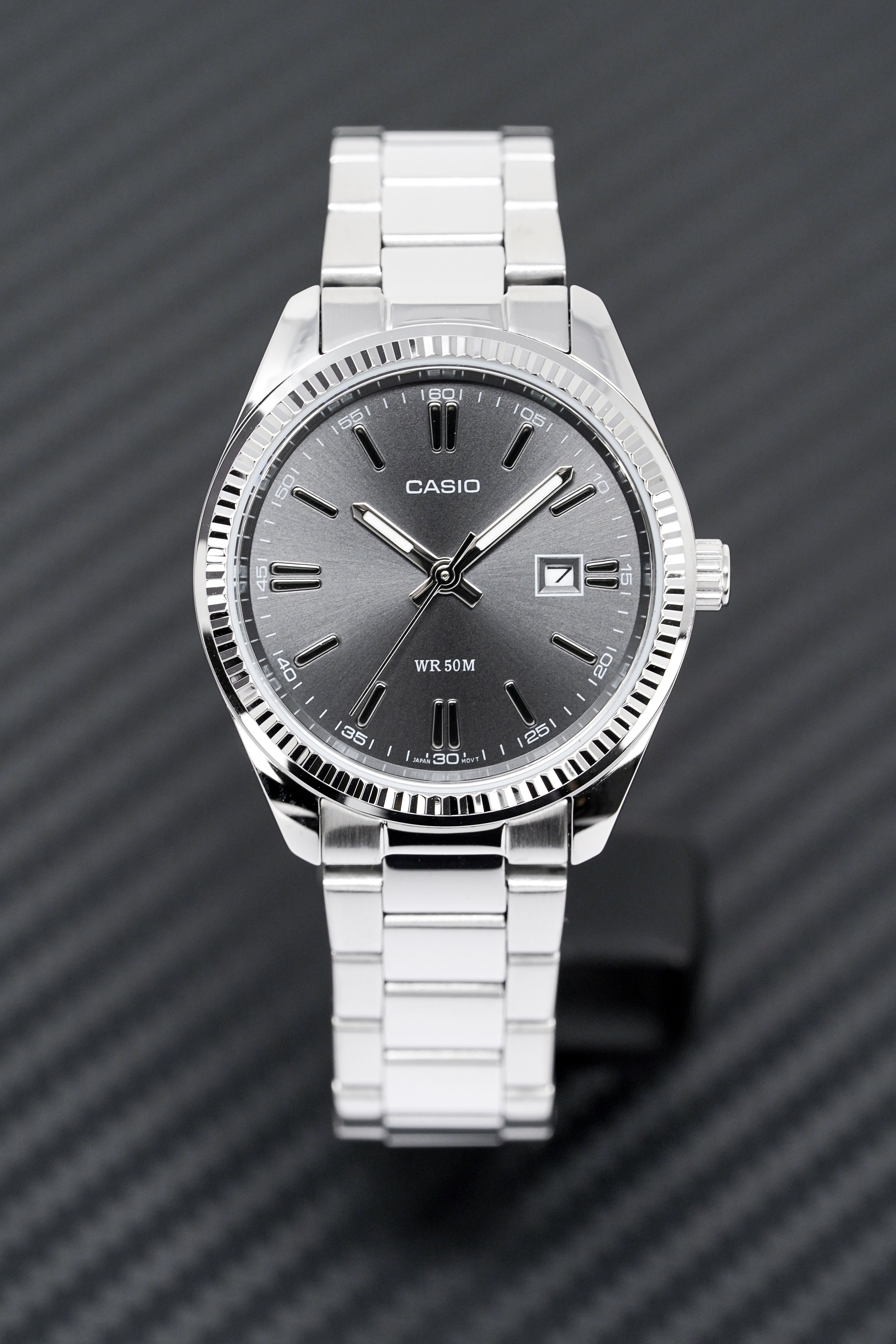 Casio Women's Watch Stainless Steel Black