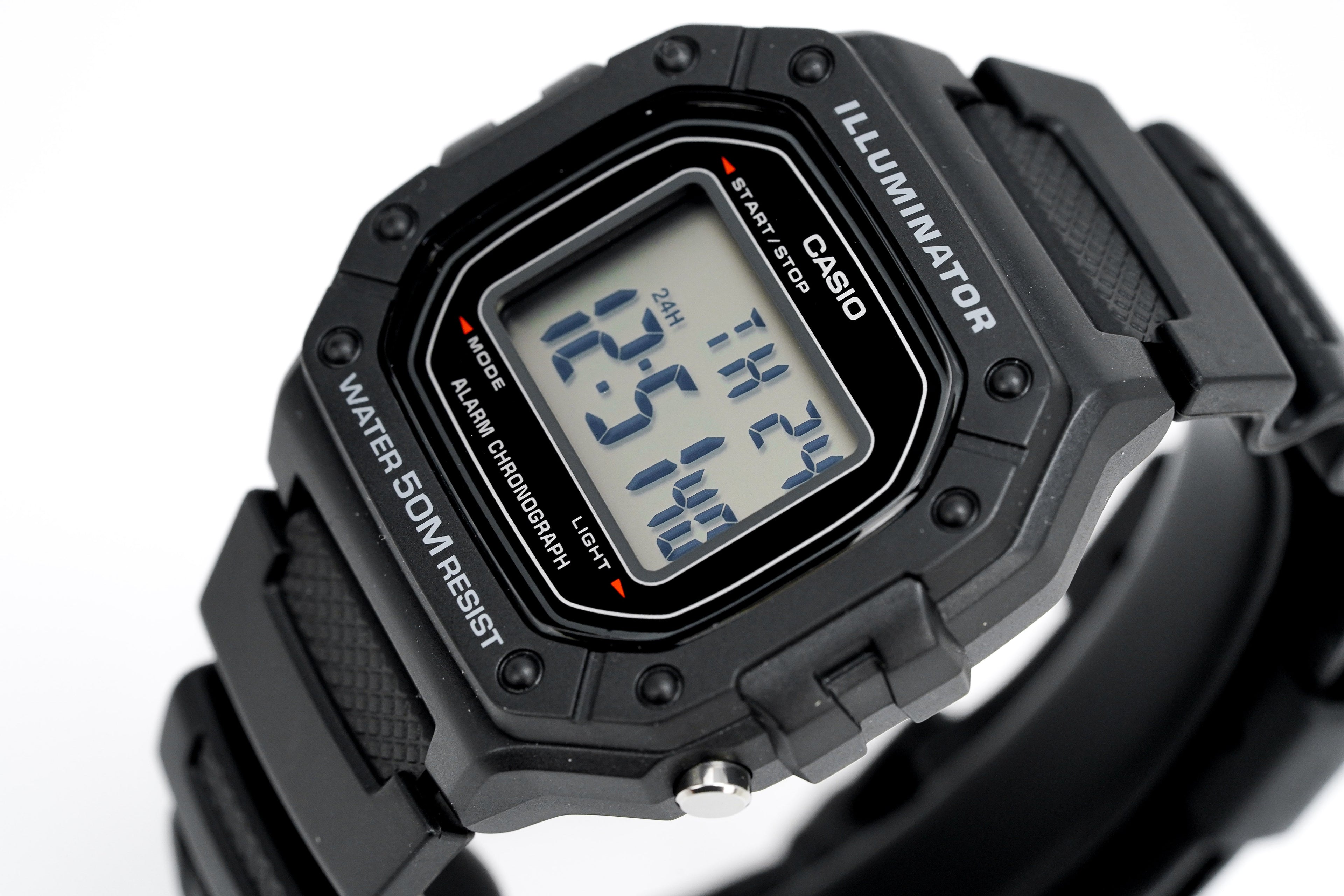 Casio Watch Chronograph Digital Black