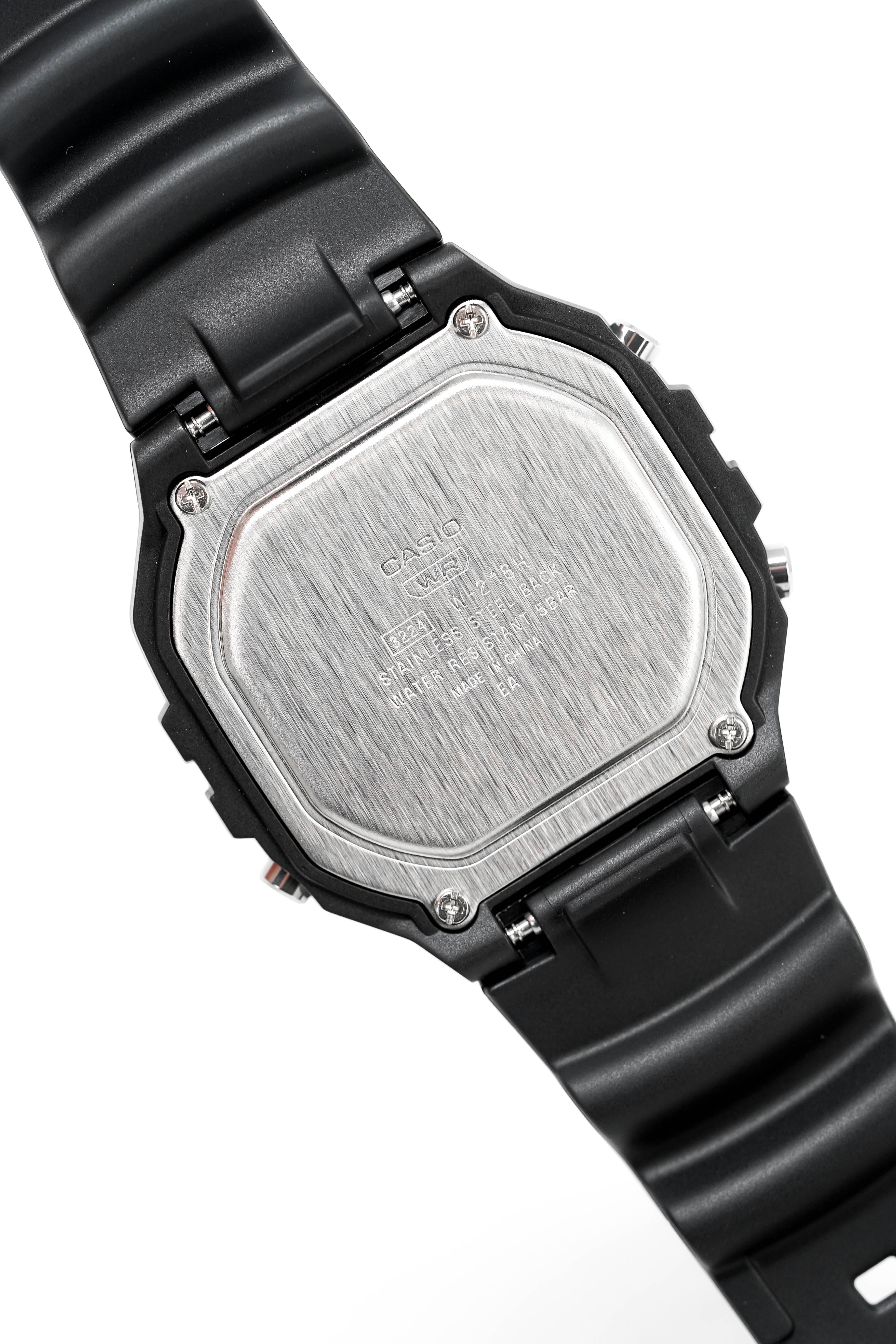 Casio Watch Chronograph Digital Black
