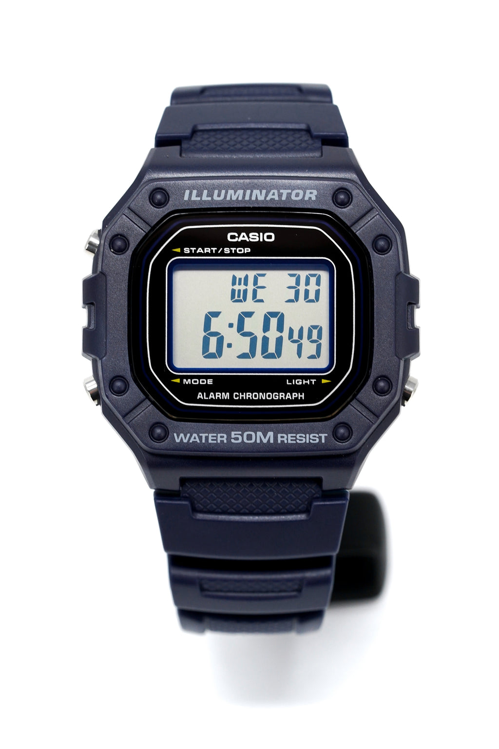 Casio Watch Chronograph Digital Blue