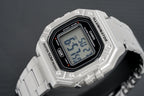 Casio Watch Chronograph Digital Silver