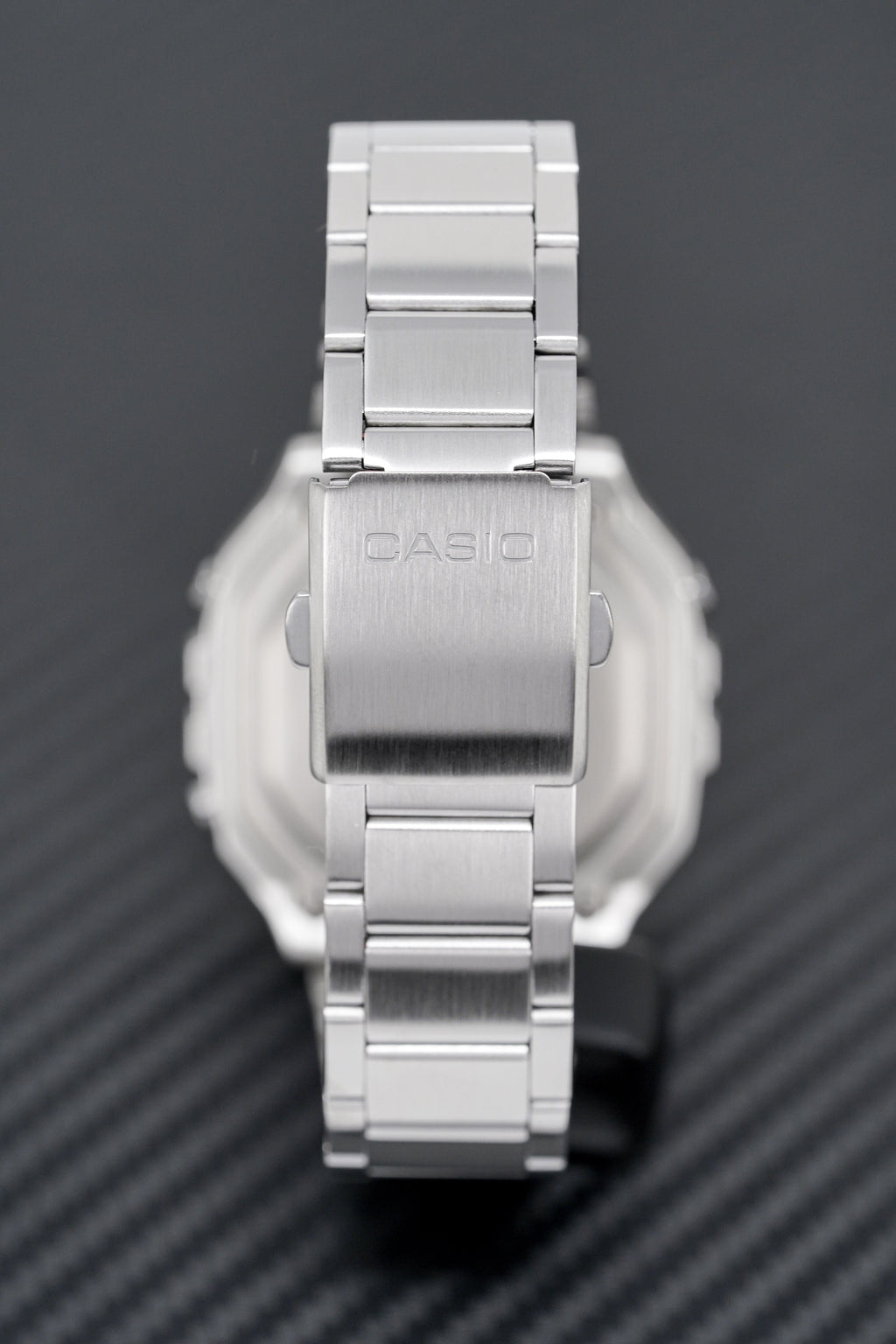 Casio Watch Chronograph Digital Silver