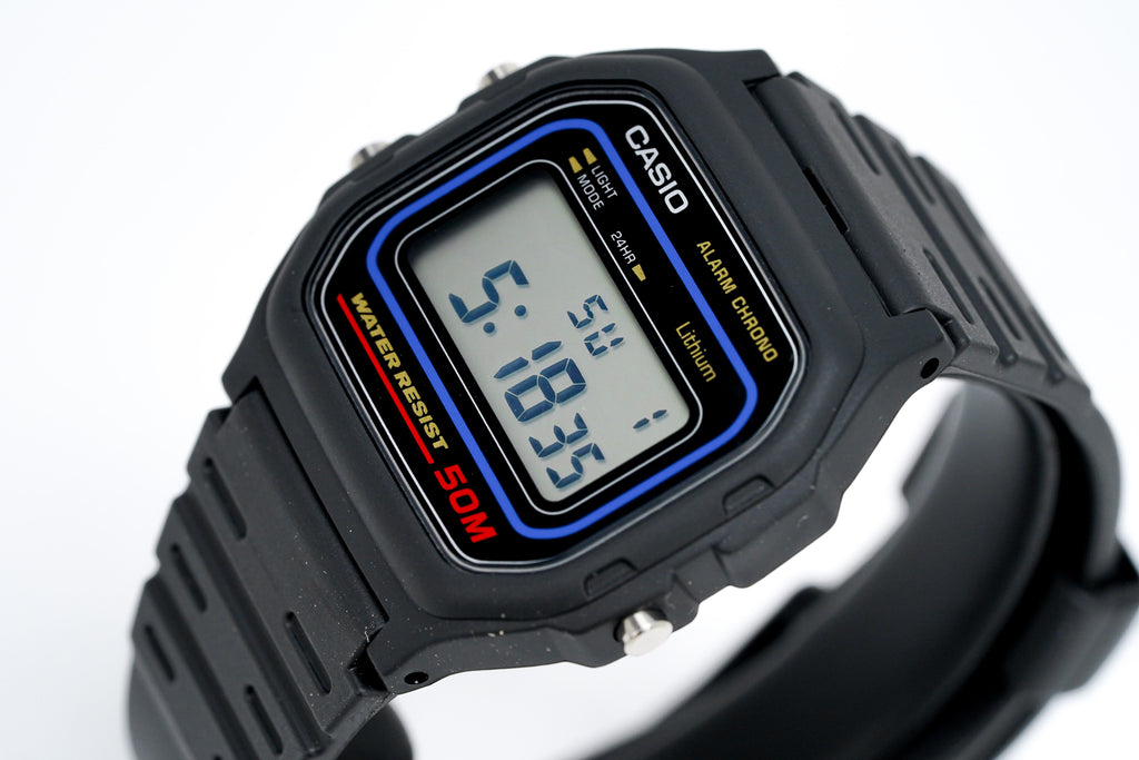 Casio Watch Alarm Chronograph Digital Black