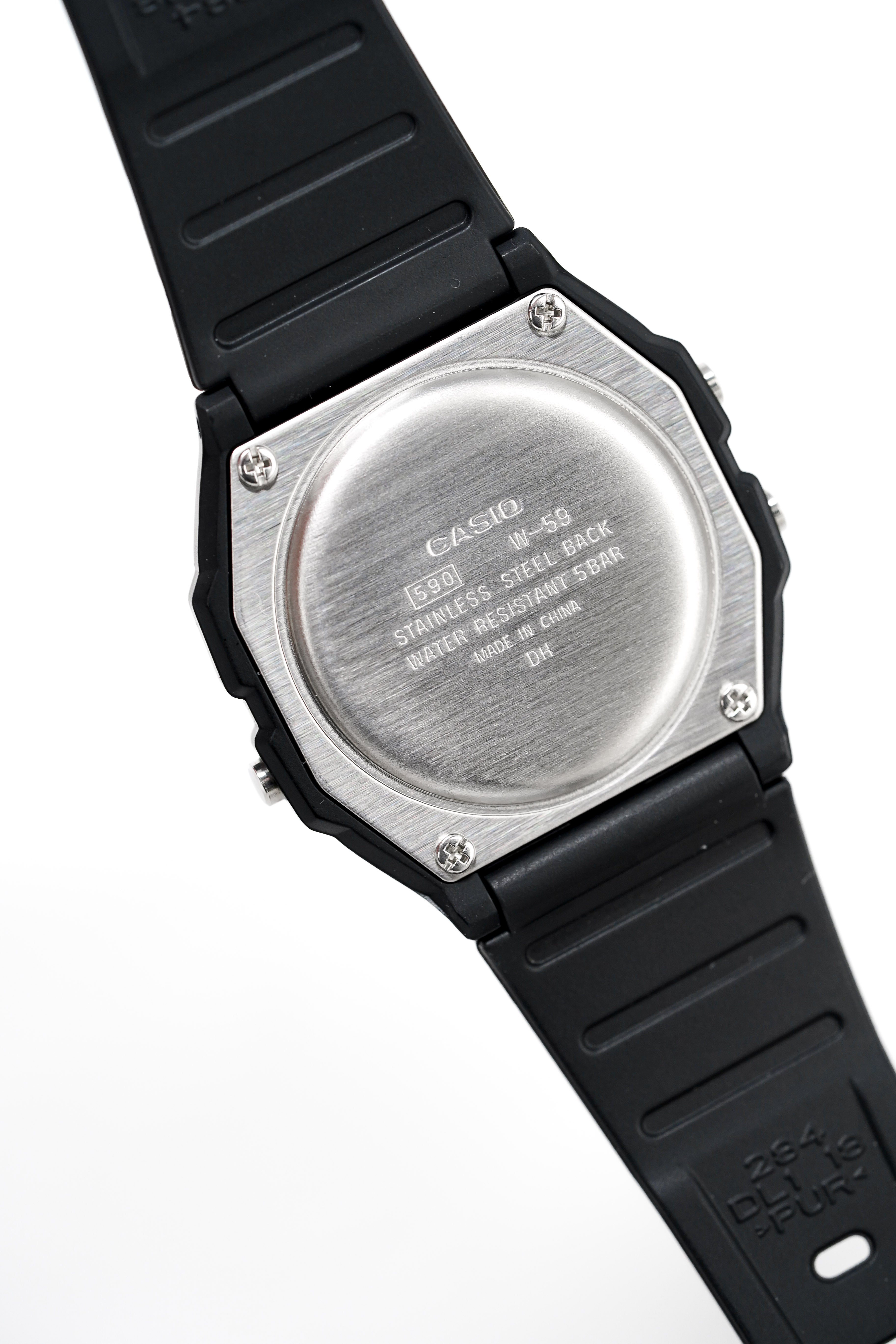 Casio Watch Alarm Chronograph Digital Black