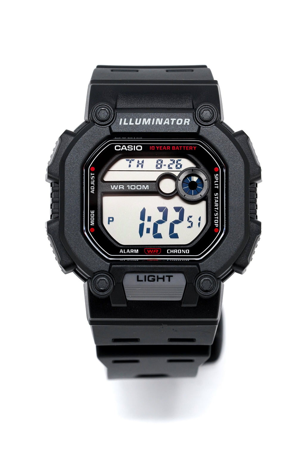 Casio Men's Watch Youth Chronograph Digital Black