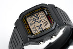 Casio Men's Watch Chronograph Digital Square Black