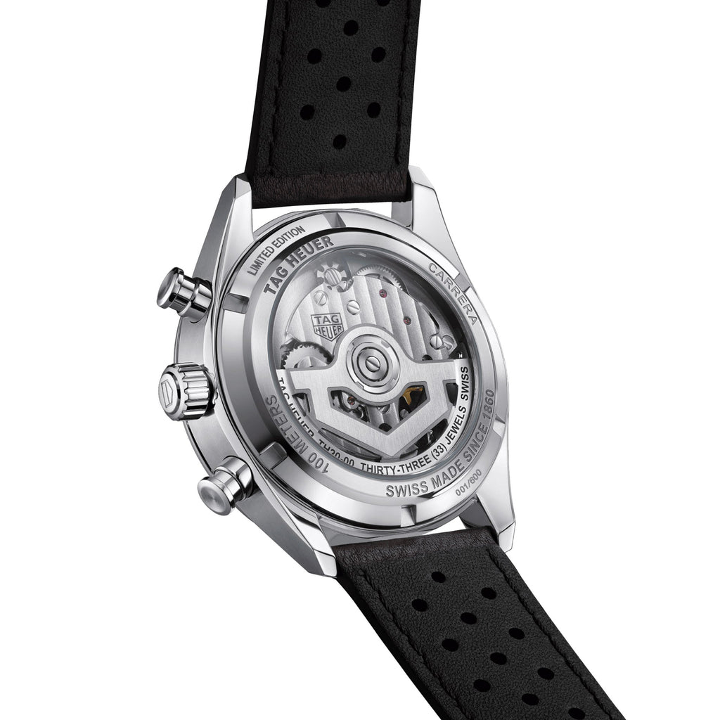 Tag Heuer Carrera Men's Green Chronograph Watch Limited Edition