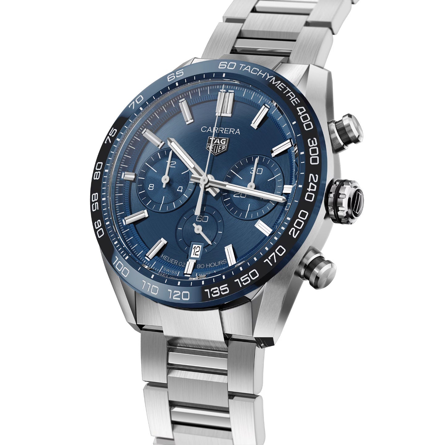 Tag Heuer Carrera Men's Blue Chronograph Watch