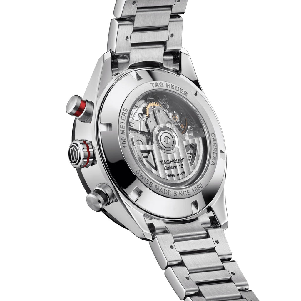 Tag Heuer Carrera Men's Black Chronograph Watch