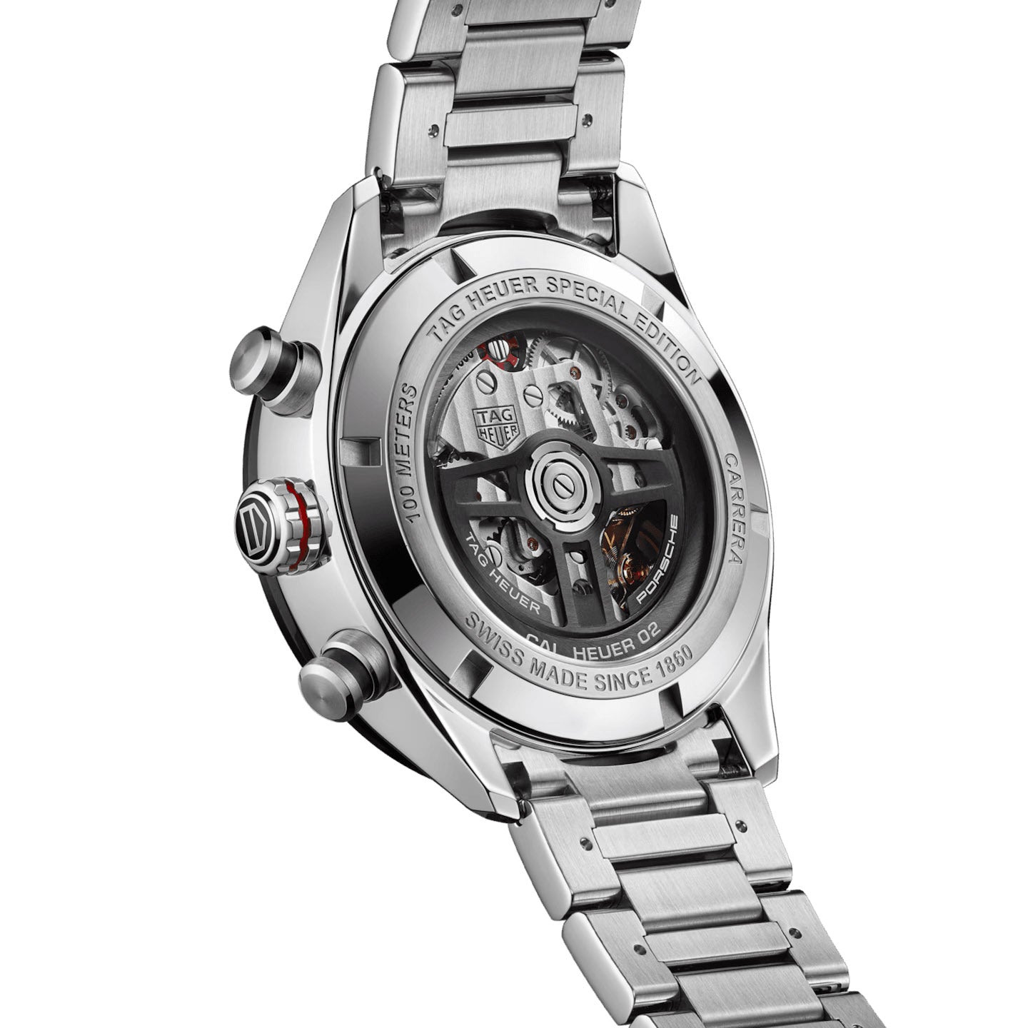 Tag Heuer Carrera Men's Grey Chronograph X Porsche Watch