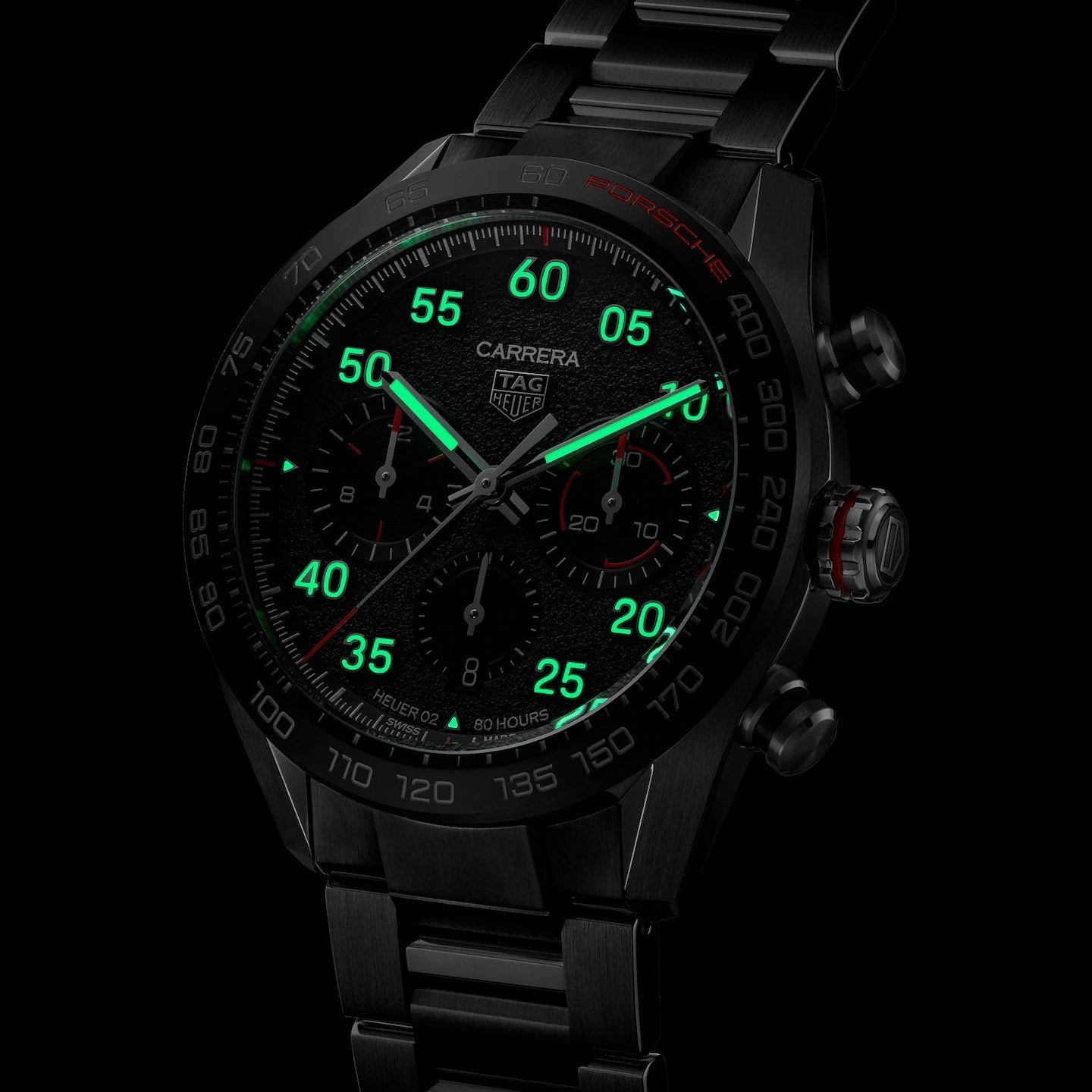 Tag Heuer Carrera Men's Grey Chronograph X Porsche Watch