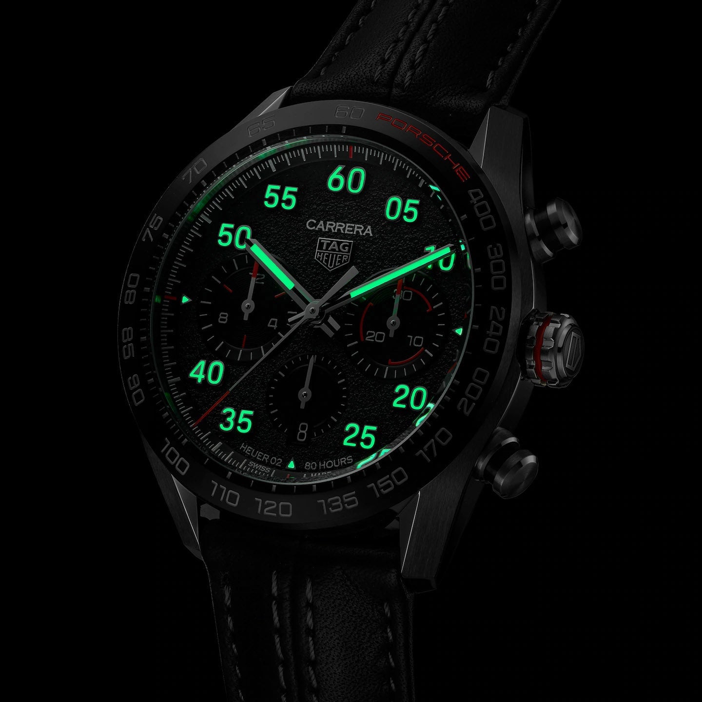 Tag Heuer Carrera Men's Grey Chronograph X Porsche Special Edition Watch