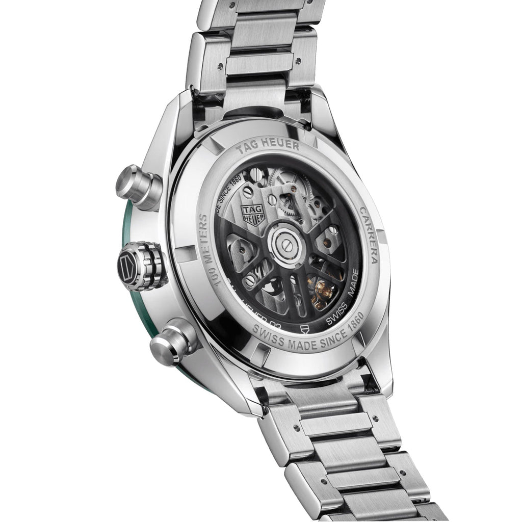 Tag Heuer Carrera Men's Green Chronograph Watch