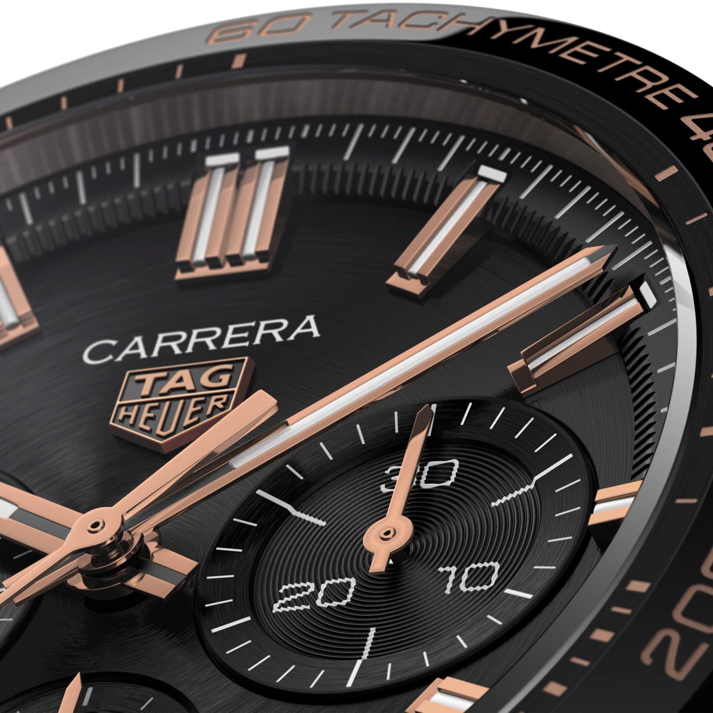 TAG Heuer Carrera Men's Black Chronograph Watch