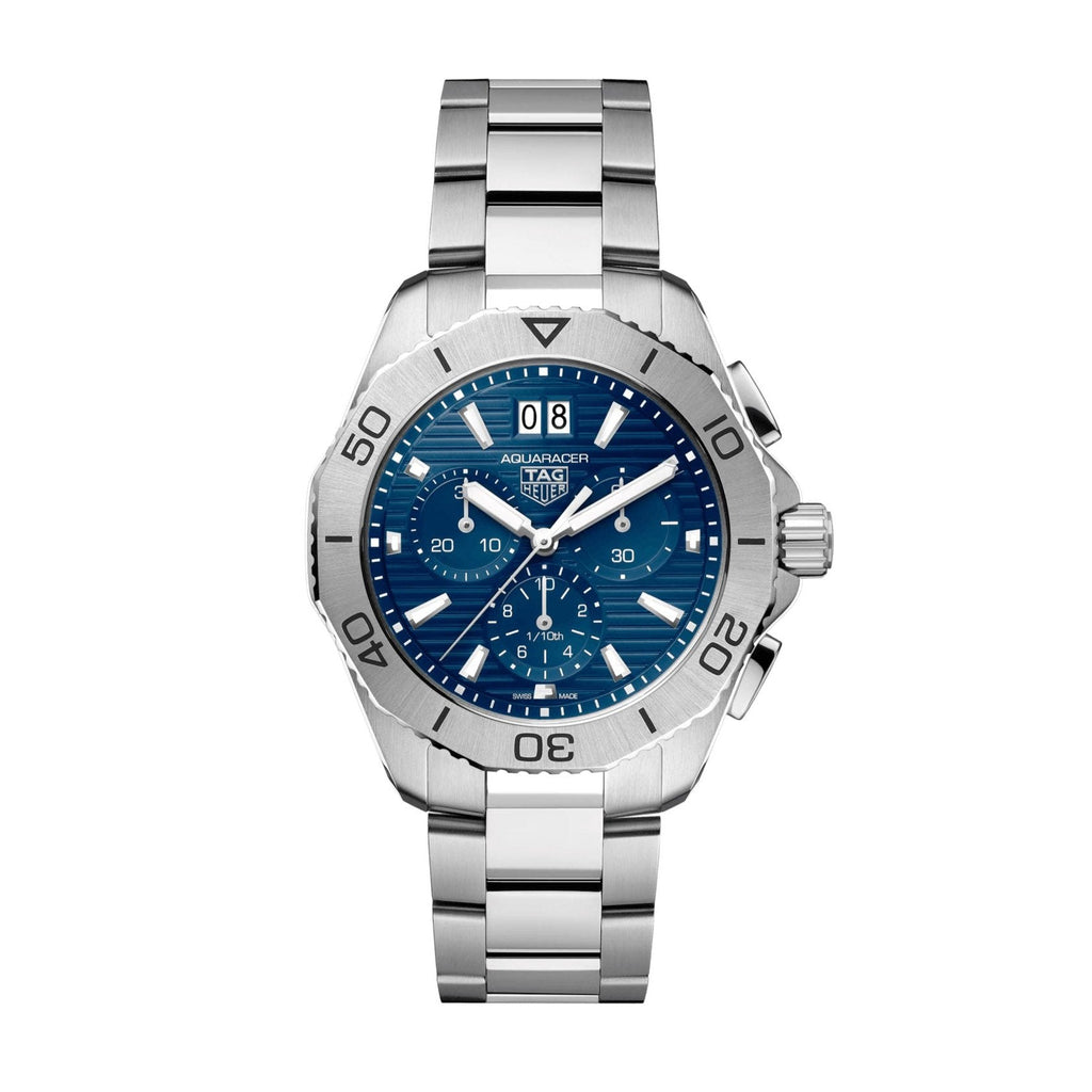 Tag Heuer Aquaracer Men's Blue Chronograph Watch