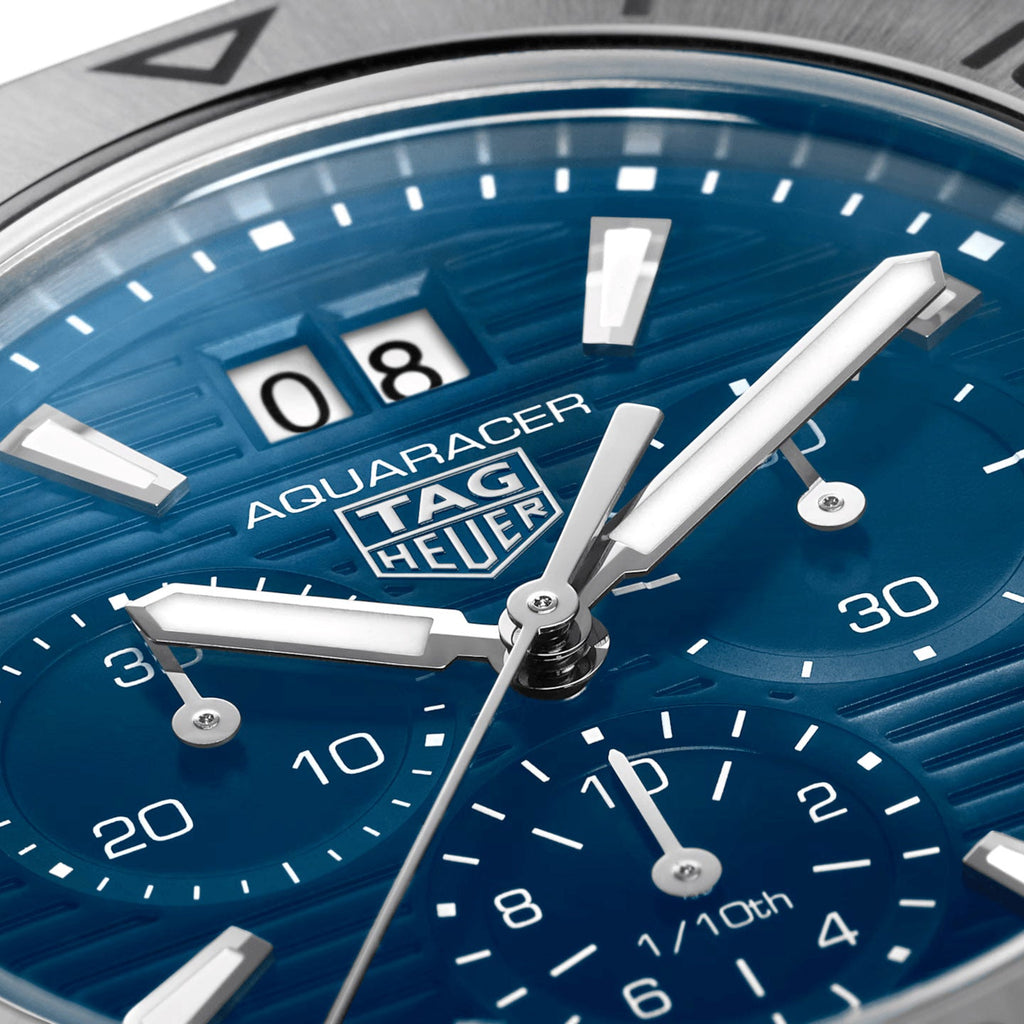 Tag Heuer Aquaracer Men's Blue Chronograph Watch