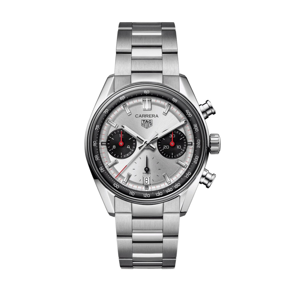 Tag Heuer Carrera Men's White Chronograph Watch