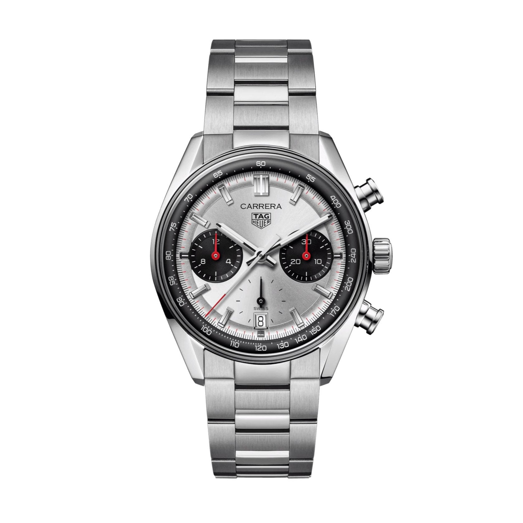 Tag Heuer Carrera Men's White Chronograph Watch