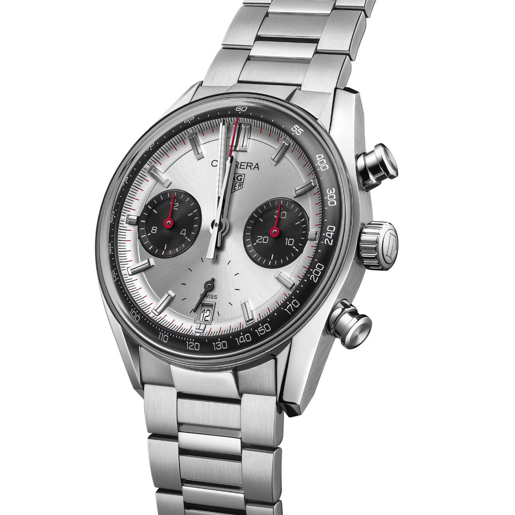 TAG Heuer Carrera Men's Silver Chronograph Watch