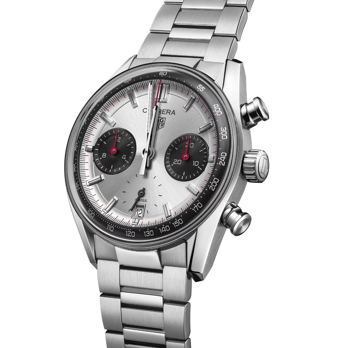Tag Heuer Carrera Men's White Chronograph Watch