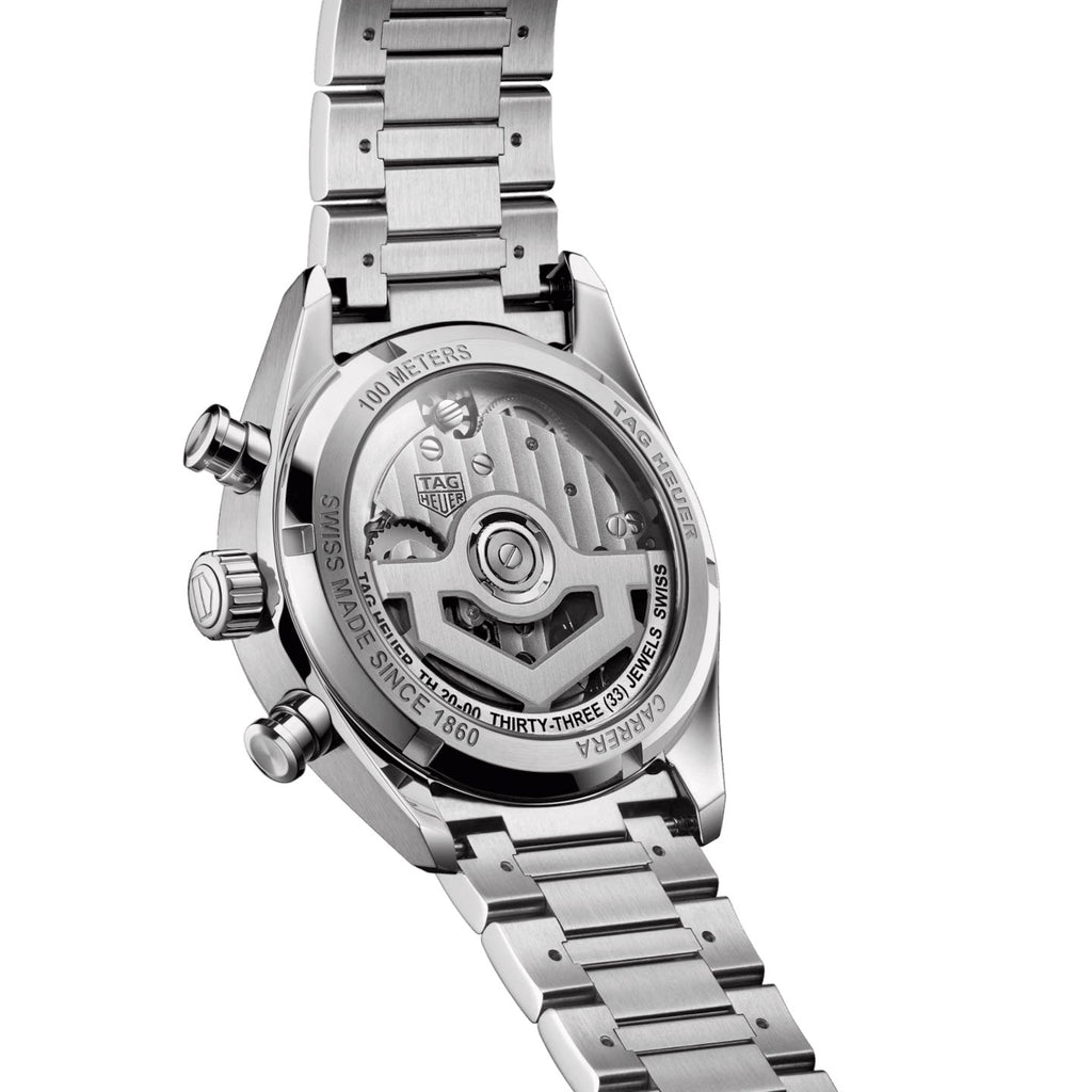 Tag Heuer Carrera Men's White Chronograph Watch