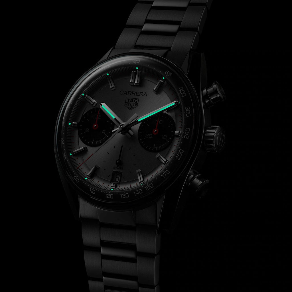 TAG Heuer Carrera Men's Silver Chronograph Watch
