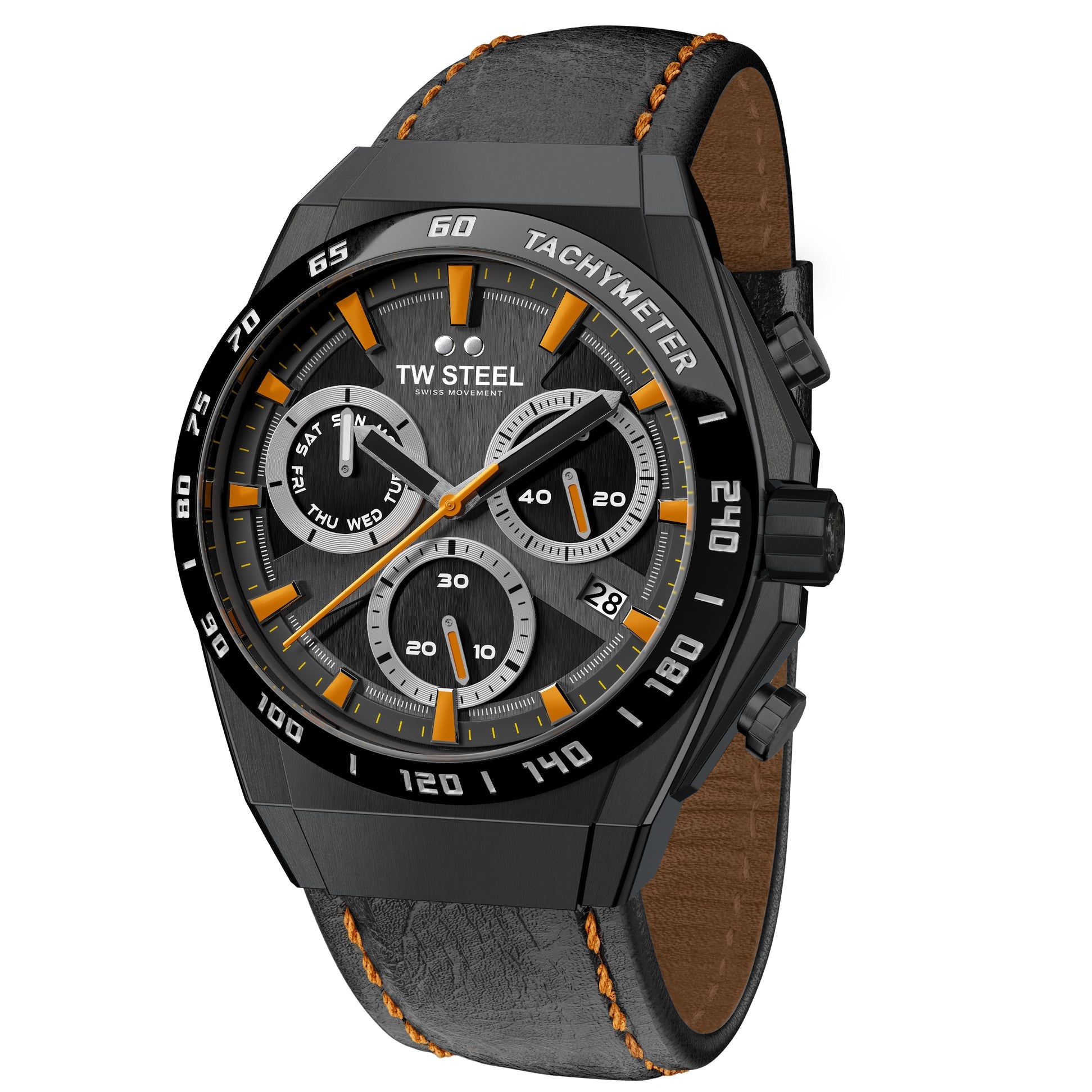 TW Steel CEO Tech 44mm Black Men's Limited Edition Watch
