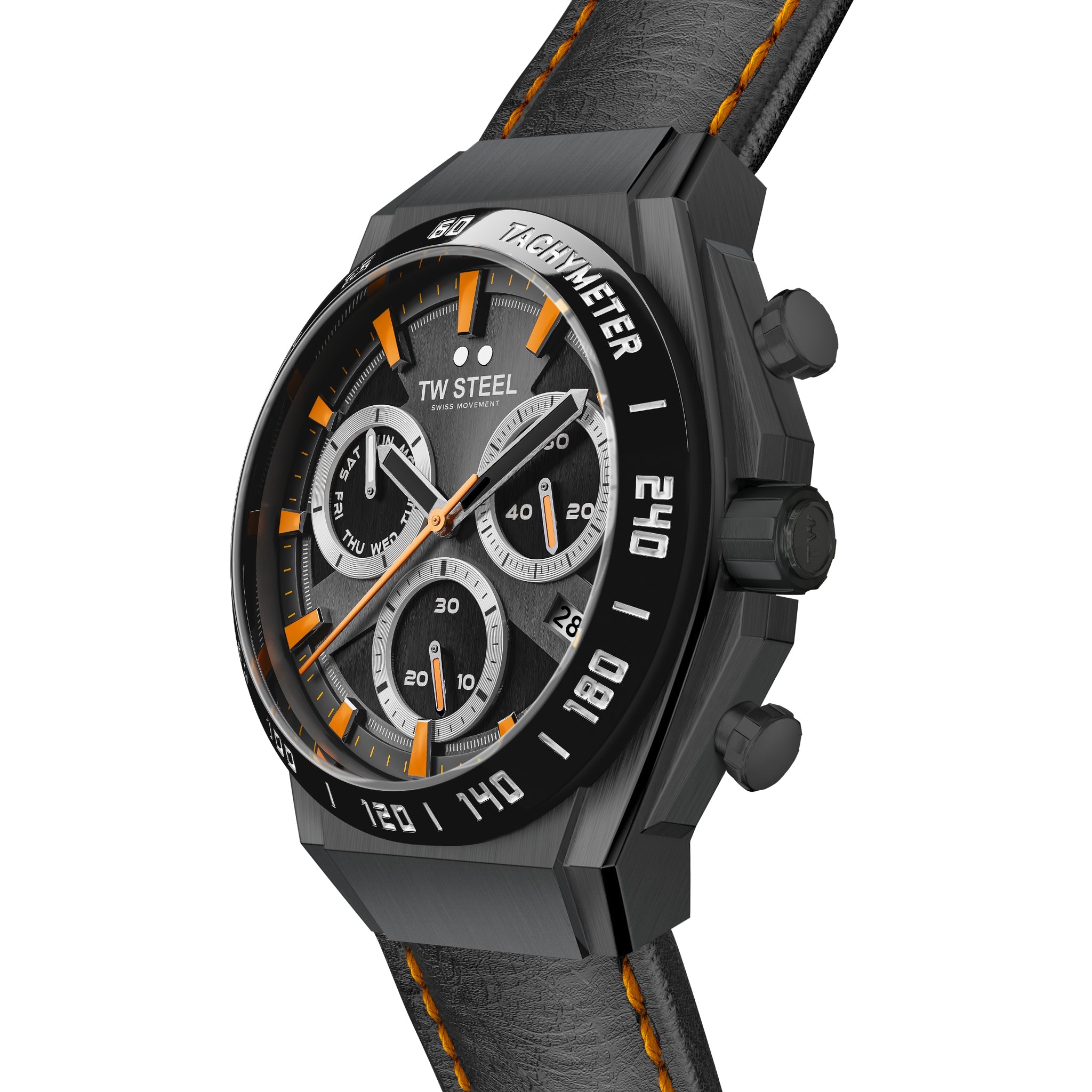 TW Steel CEO Tech 44mm Black Men's Limited Edition Watch