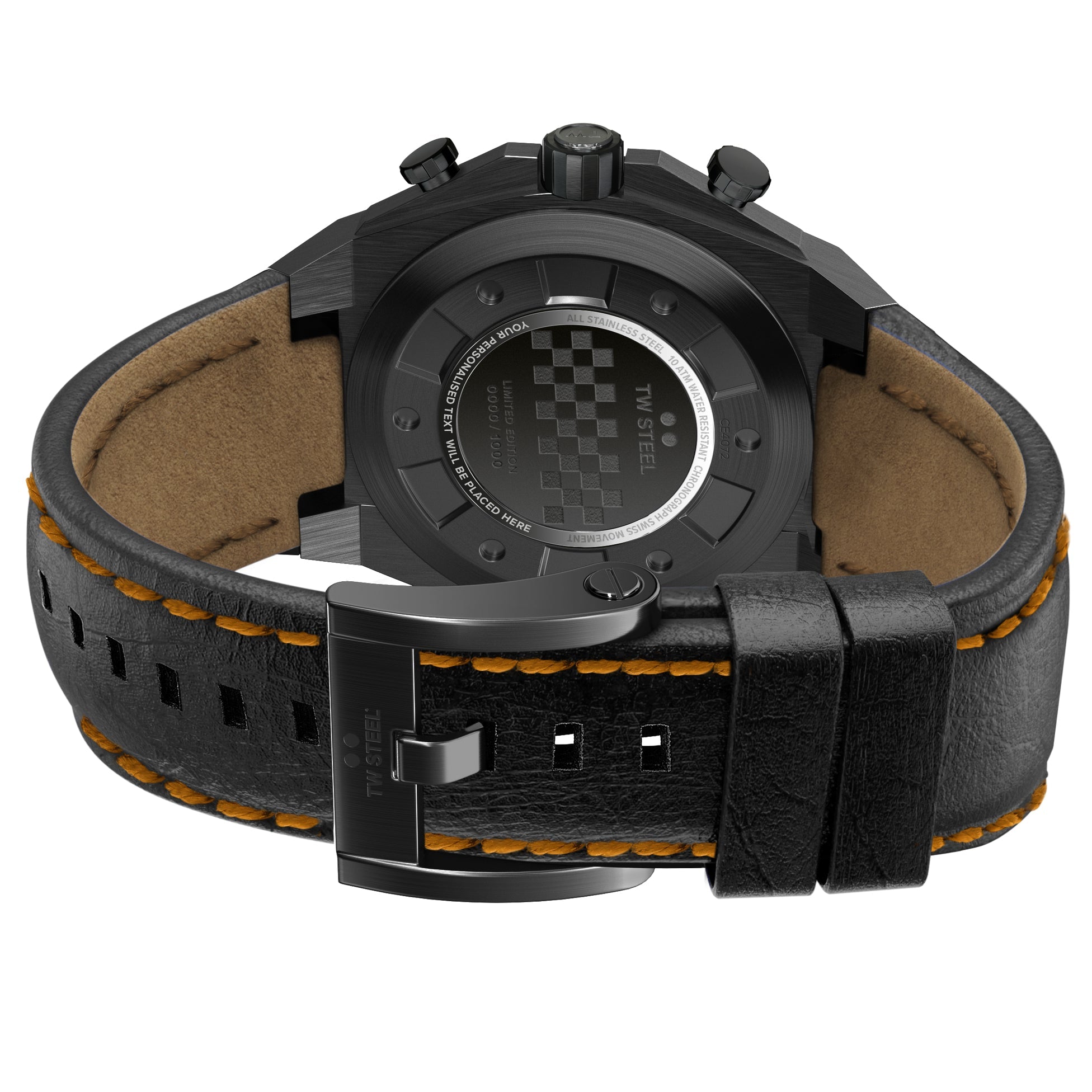 TW Steel CEO Tech 44mm Black Men's Limited Edition Watch
