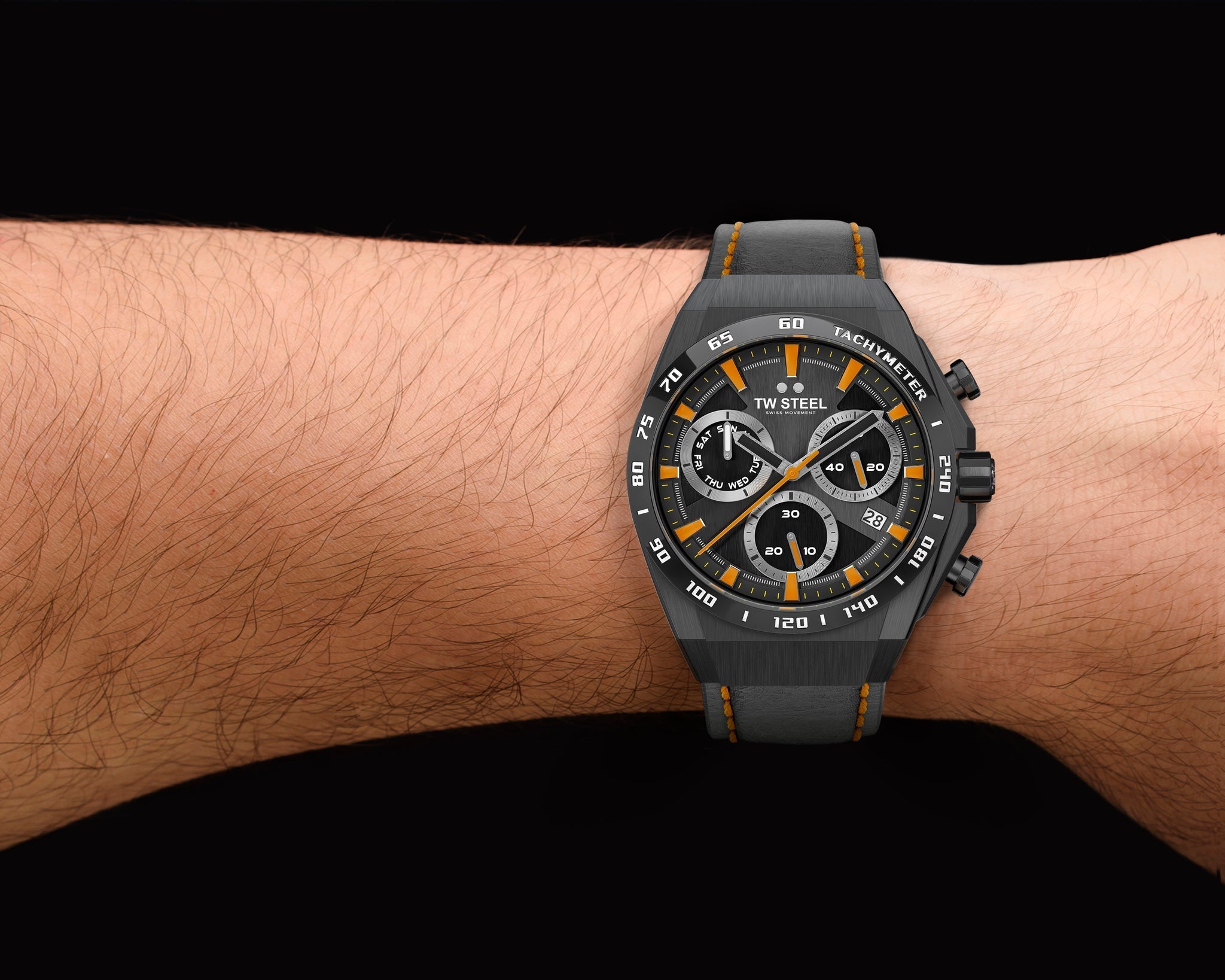 TW Steel CEO Tech 44mm Black Men's Limited Edition Watch
