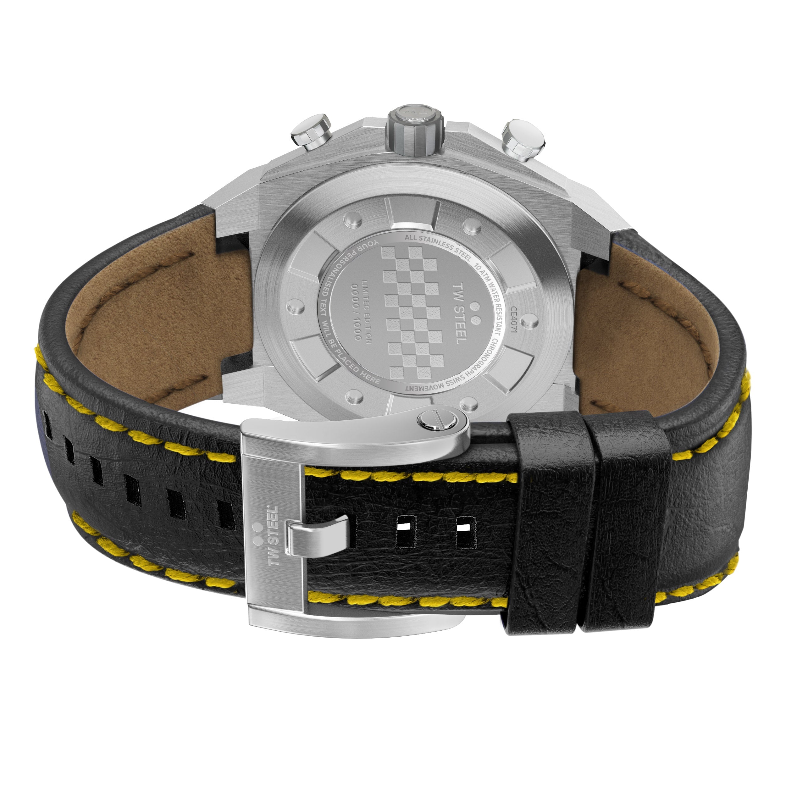 TW Steel CEO Tech 44mm Black Men's Limited Edition Watch