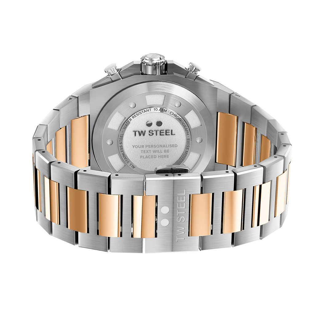 TW Steel CEO Tech 45mm Grey Men's Two-Tone Watch