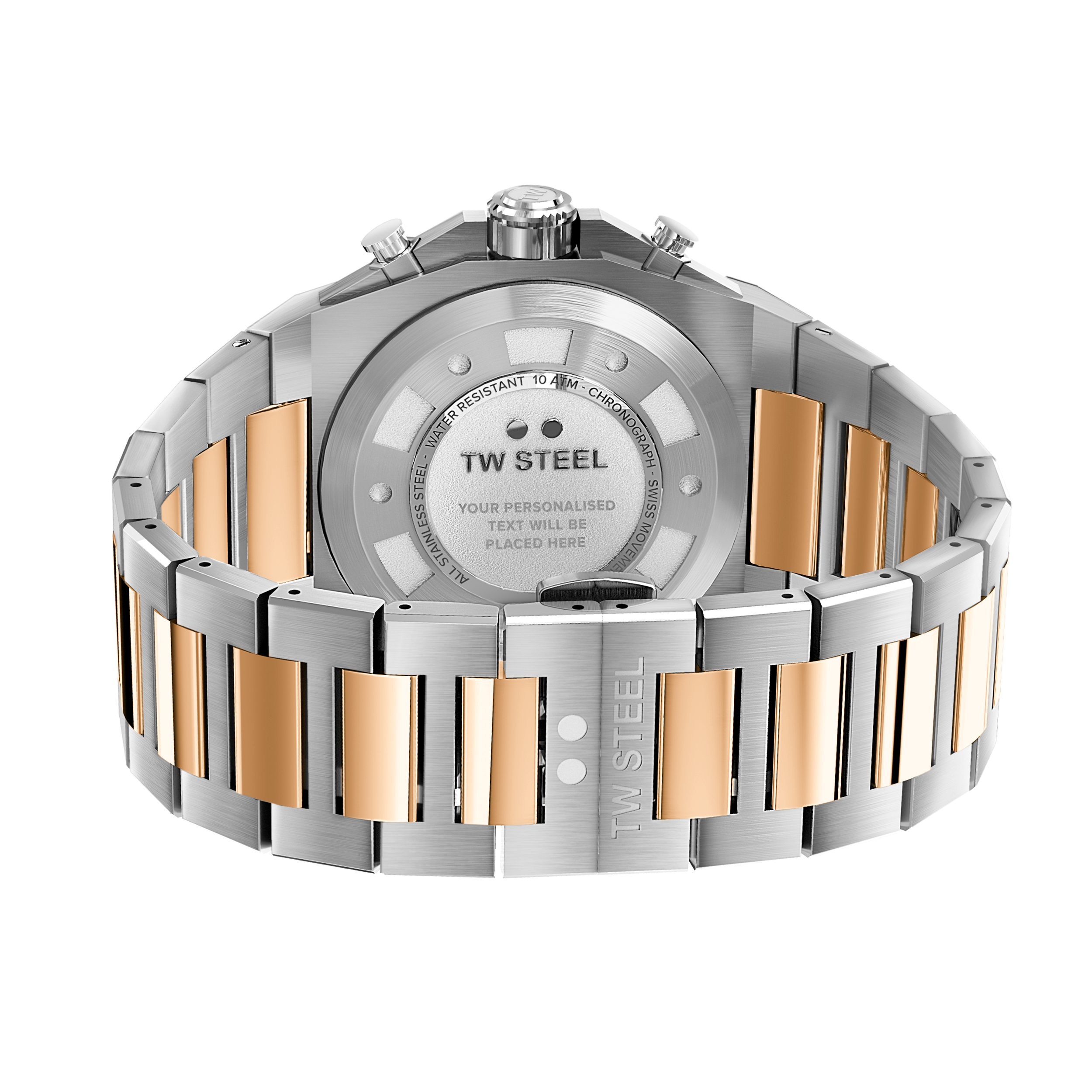TW Steel CEO Tech 45mm Grey Men's Two-Tone Watch