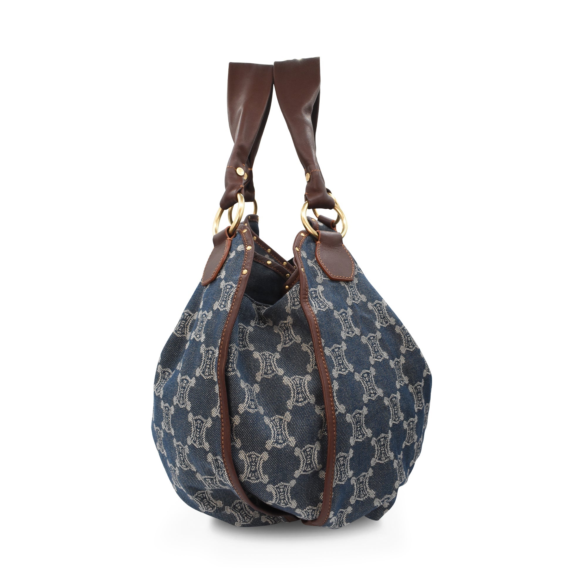 Celine 'Macadam Bittersweet' Hobo Bag