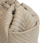 Chanel Chevron Quilted Bucket Bag