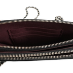 Chanel Double Zip Clutch Bag