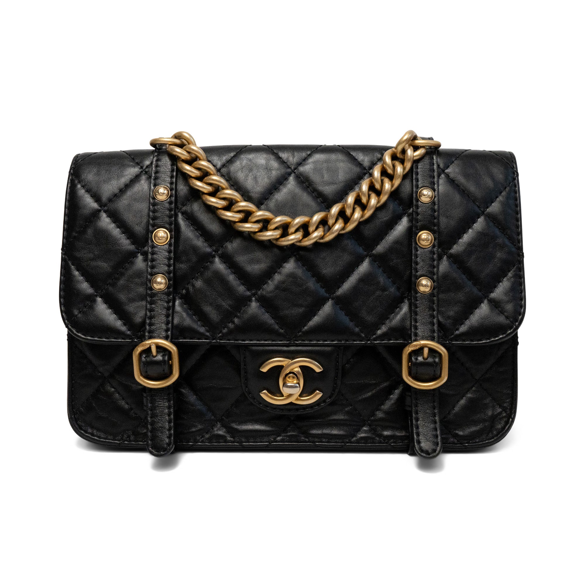 Chanel 'Buckle Single Flap' Handbag