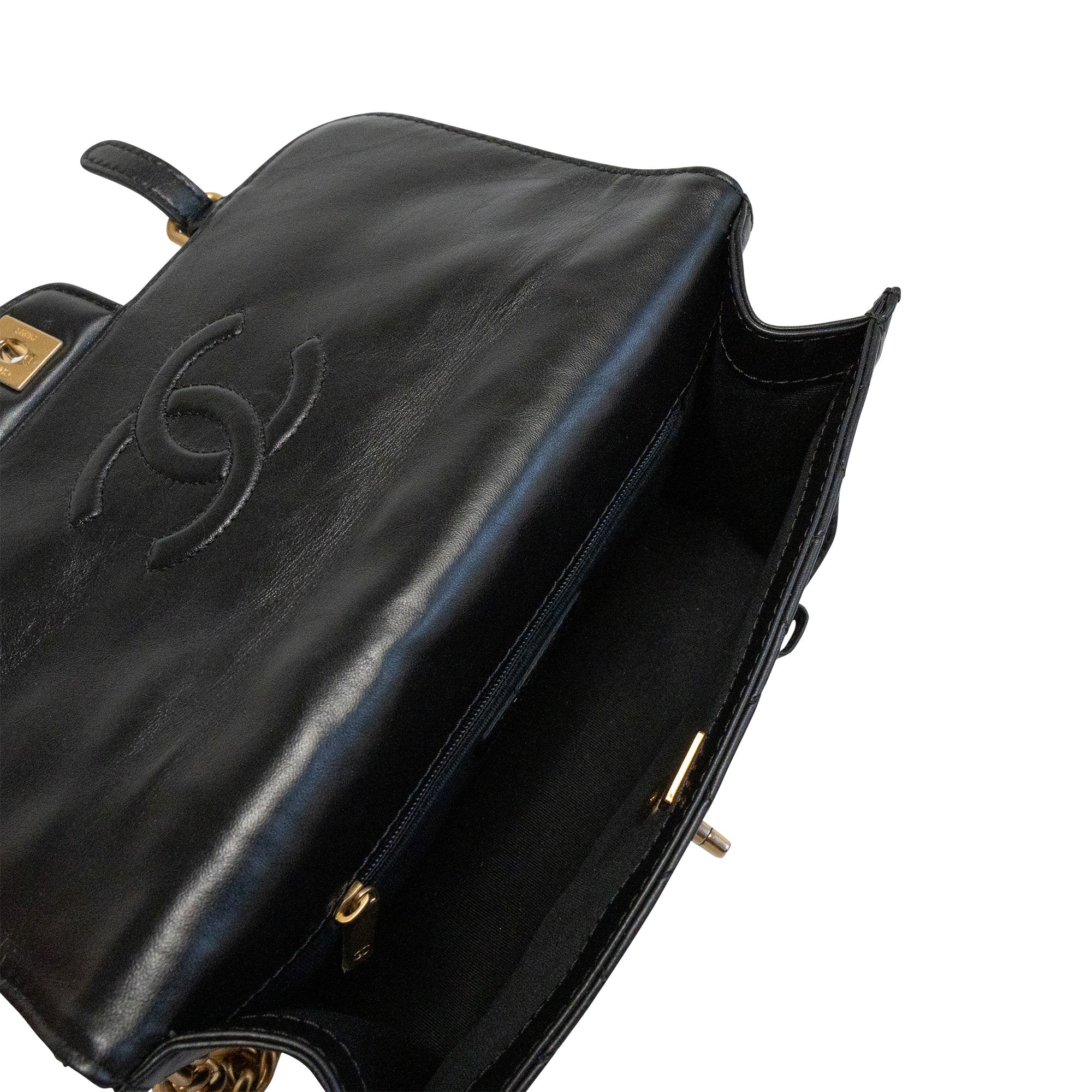 Chanel 'Buckle Single Flap' Handbag