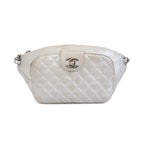 Chanel Silver Fanny Pack