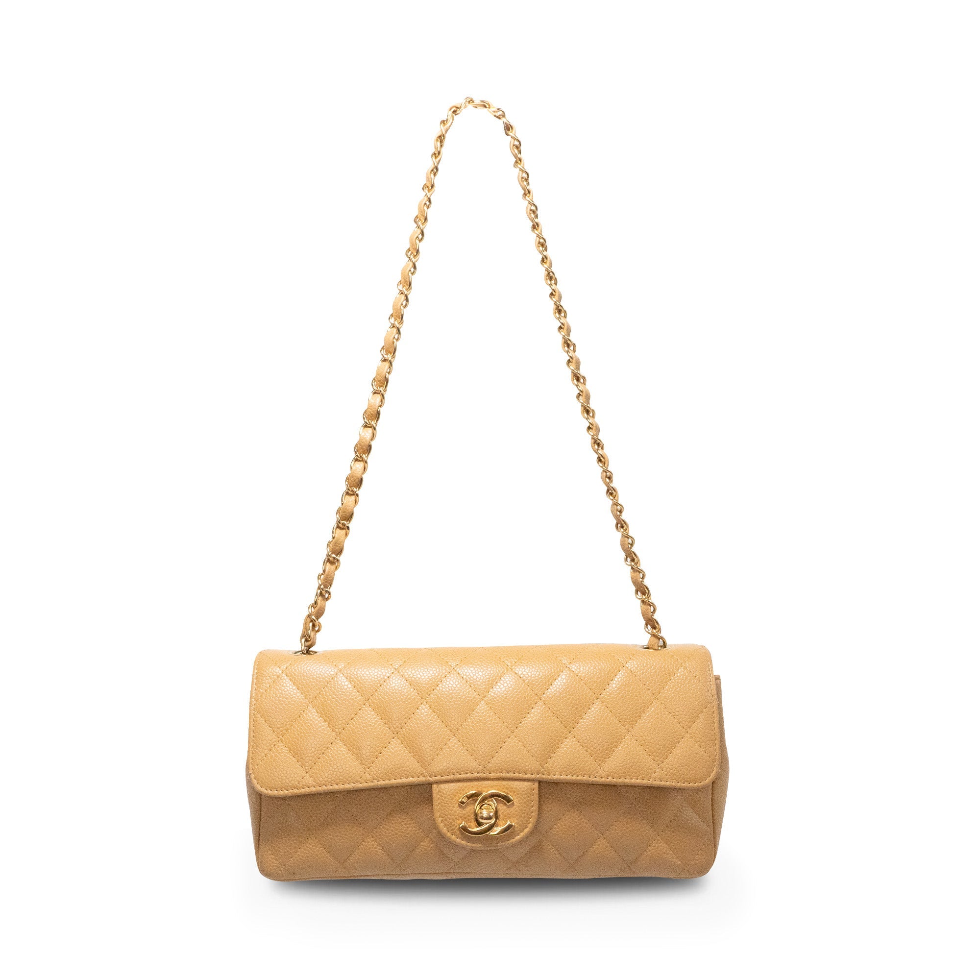 Chanel East West Flap Bag