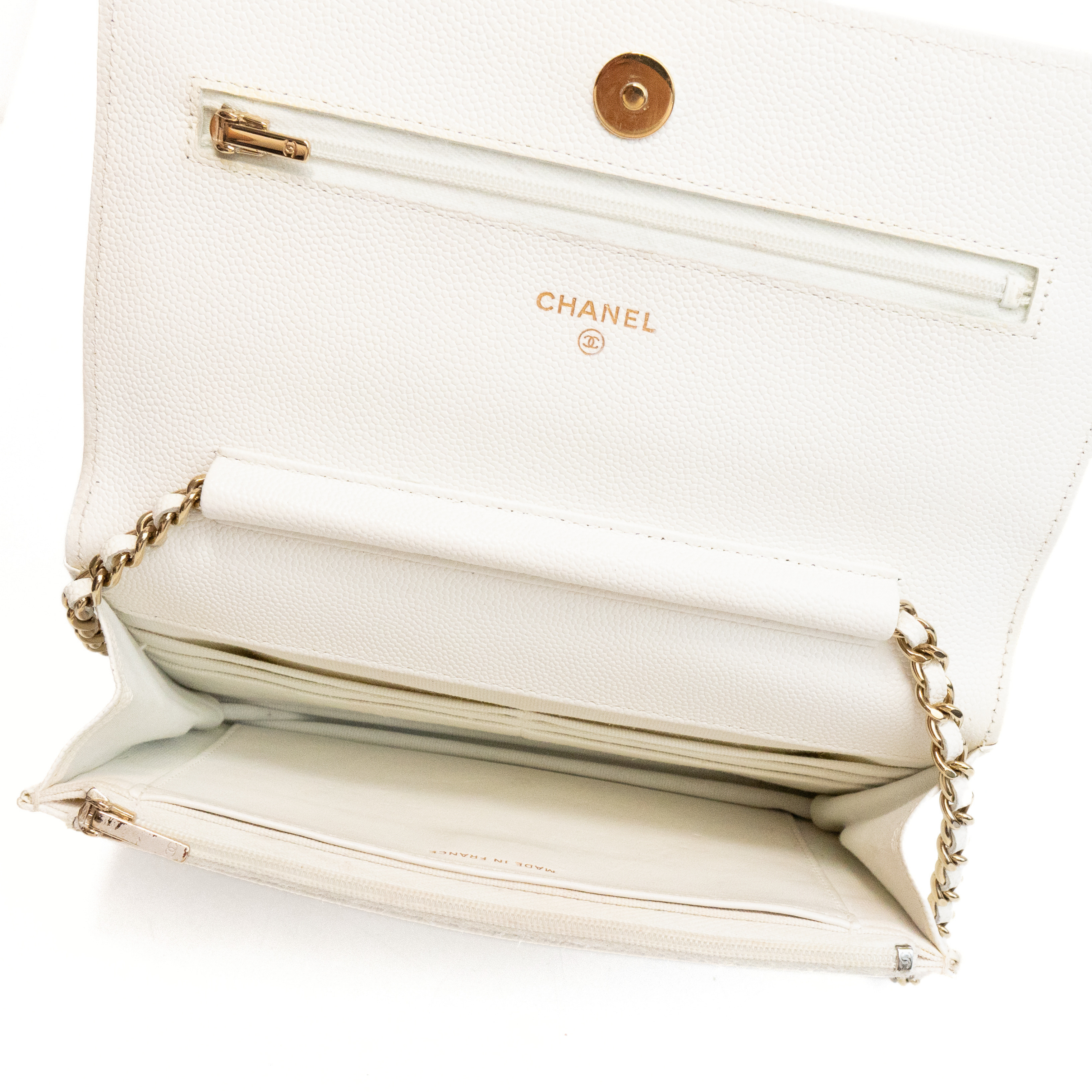 Chanel Classic Wallet on Chain