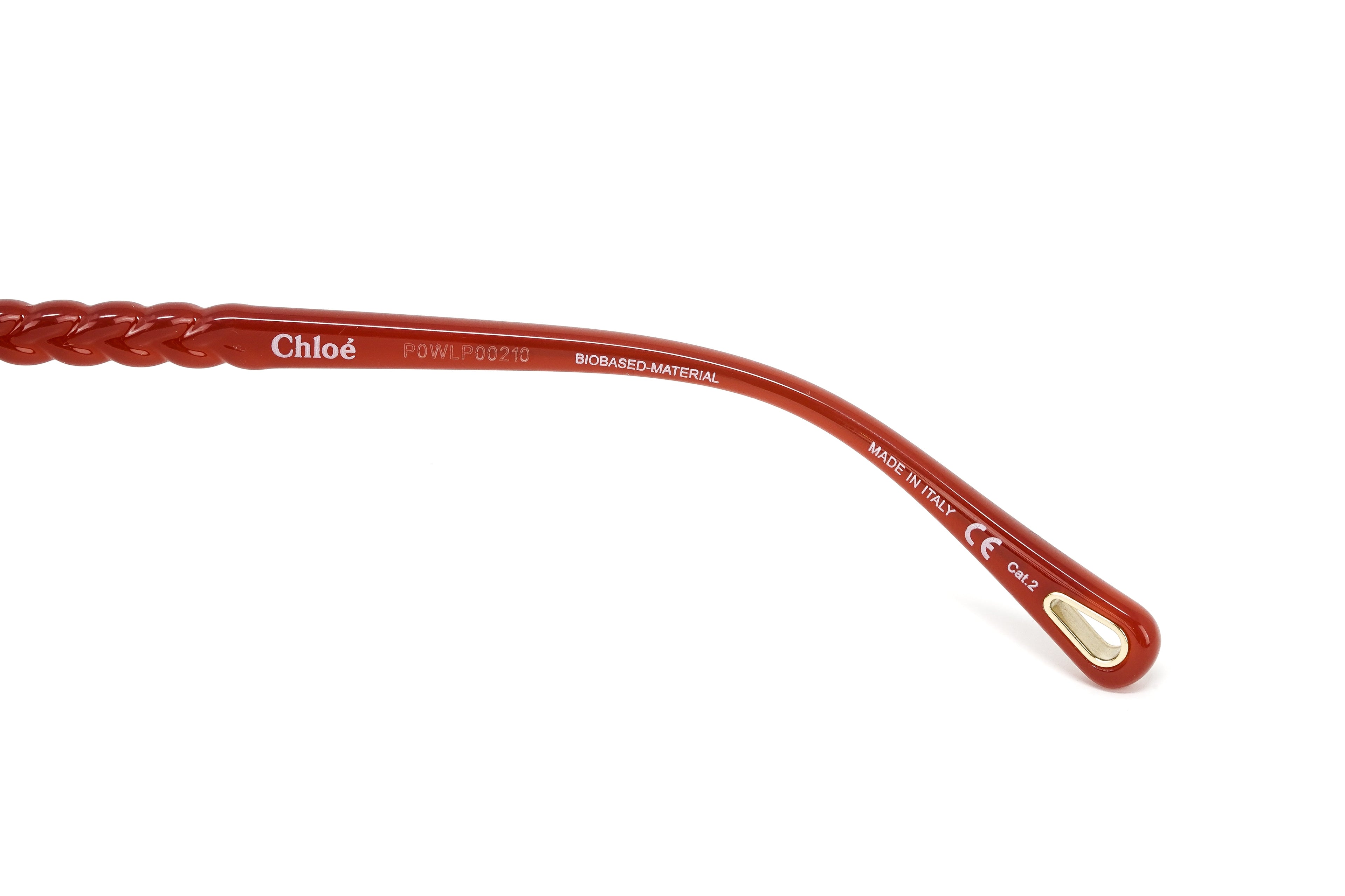 Chloé Women's Sunglasses Billie Oversized Butterfly Orange