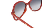 Chloé Women's Sunglasses Billie Oversized Butterfly Orange
