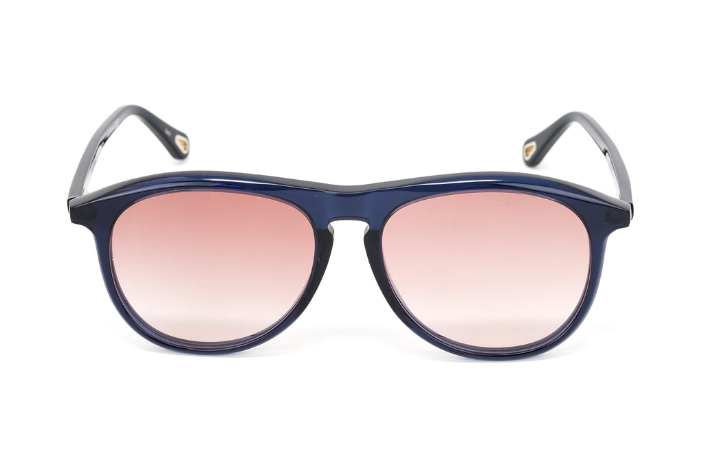 Chloé Women's Sunglasses Esther Oversized Pilot Blue/Orange