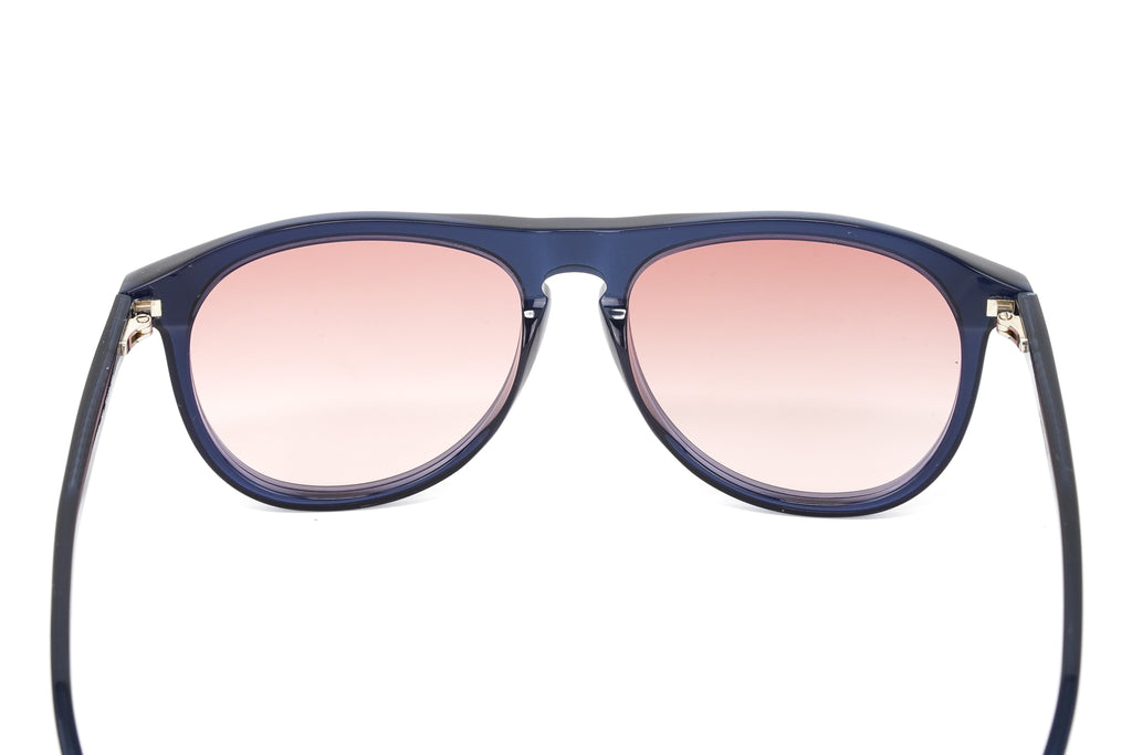 Chloé Women's Sunglasses Esther Oversized Pilot Blue/Orange