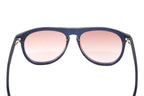 Chloé Women's Sunglasses Esther Oversized Pilot Blue/Orange