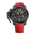 Graham Chronofighter Superlight Red Black Watch