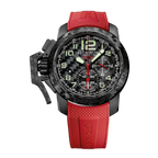 Graham Chronofighter Superlight Red Black Watch